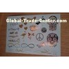 A5 size skin art  custom fake tattoos / temporary tattoos for adults long lasting