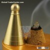 3.5cm Copper Incense Cone Tower Mould Tool for Incense Powder Supper Easy DIY Incense Way