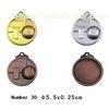 Zinc alloy Basket ball Cheap Sport Medals Dia 5cm / 6.5cm for sport game