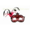 Customized Christmas Ornament Face Mask , Charm Venetian Mask