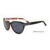 Cat Eye Coloured Frame Acetate Sunglasses With Polarized Lens , Optical Frame
