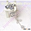 heart stone four leafed clover cabochon with Chanel iphone ornament