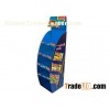 Corrugated Cardboard Display with Cambered Stand ENTD042 for candy shows