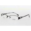 Semi-Rim Leopard Print Optical Spectacles Frames For Women In Fashion , Rectangular