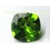 Genuine Gemstone Peridot Loose Gemstones Cushion For Peridot Jewlery 1.5ct