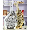 decorated ceramic porcelain vase