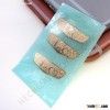 metal tag gold plated adhesive gold plated metal tag manufacturer