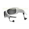 White Frame 1280 x 720p HD Video Camera Glasses For Bicyling , Fishing , Travelling , Hunting