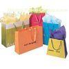 Custom made recyclable personalized printed paper branded gift shopping bags