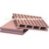 High Grade UV Resistance outdoor (140x25mm) wpc hollow decking anti-slip, less cracking