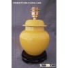 colored glaze porcelain lamp