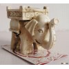 Lucky Elephant Antique-Ivory Candle Holder for Wedding favors and baby party gifts