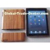Hand Made Walnut Wood Ipad Protective Cover Lined With A Smooth Felt