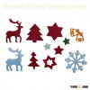 Felt Christmas Gifts Crafts/Felt Regalo di Natale/Filz Weihnachts-Geschenk/Felt Regalo de Navidad