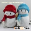 Christmas gifts Snowman stuffed animals plush toys promotional corporate gifts Holiday Decorations d