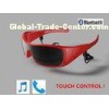 Outside Protection Smartphone Wireless Bluetooth Headset Sunglasses / Eyeglass