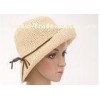 Fashionable 8cm Short Brim Packable Sun Hat , Autumn Leisure Hats For Lady
