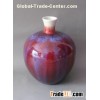 transmutation porcelain red-vase