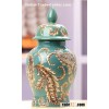 decorative ceramic storage jar