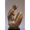 hand wrought metal iron sculpture