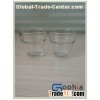 flower pot glass candle holders