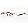 Half Frame Metal Ladies Optical Frames , Spectacles Frames For Round Face Women