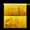 20 Pounds plated gold foil banknote Pure 99.9% 24k GOLD bills