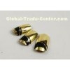 professional Fashion gold Fake Nails natural looking For christmas