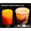 LED real wax candle