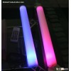 Colorful glowing foam stick