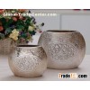 2011 new style home decoration ceramic vase gold ceramic vase