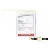 Vinyl medical card holder, PVC Conference Name Badge Holders wallet with printed sheet 30319