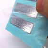metal plated nameplate customize logo machine silver plate nameplate