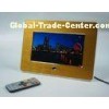Advertising 7" Metal Brushed POP LCD Display Screen With Video Loop Play