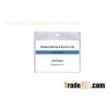 Orange peel Vinyl PVC meeting, company and school Conference Name Badge Holders wallet 30340