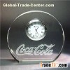 Glass Table Clock