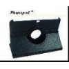 PU samsung tab leather cover with 360 degree rotating covers for Samsung P1000 talbet pc
