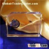 Glass Desk Clock
