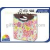 Cute Personalized Small Wrapping Paper Gift Bag with Die Cut Handle for Gift Packaging