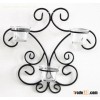 Metal wall andle hodler
