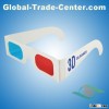 paper red cyan 3d glasses