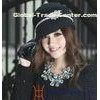Comfortable Fashion Women Wool Hats with Self Felt Braid for Party, Normal Day