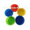 Fashion Silicone Flower Bowl Baking Mould , 5 Colors OEM Customized