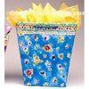 Personalized colored recycled paper gifts retail shopping bags printed custom