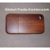 Sapelli Wood Cell Phone Back Cover With Straight Grain,Apple Iphone Case