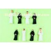 1:50 Railroad Architectural Scale Model People Painted Arab Figures 4.0cm
