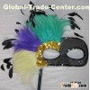 feather masks - Made in China M-4044