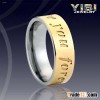 IP plated laser tungsten ring TDP-317
