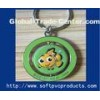 Soft PVC Products Metal Ring Custom Key Chain Ring for Advertising / Promotional Gifts