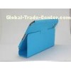 Custom Microfibre Computer Accessories Black Stand Samsung Tab Leather Cover for P1010